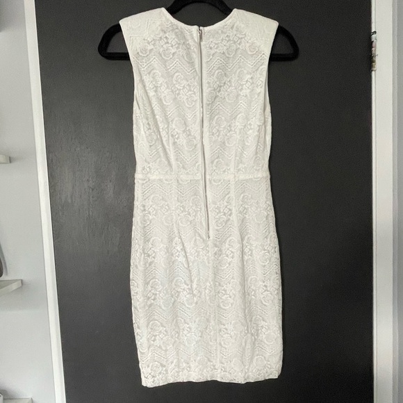 Forever21 White Lace Bodycon Dress - Size Small - Picture 3 of 3